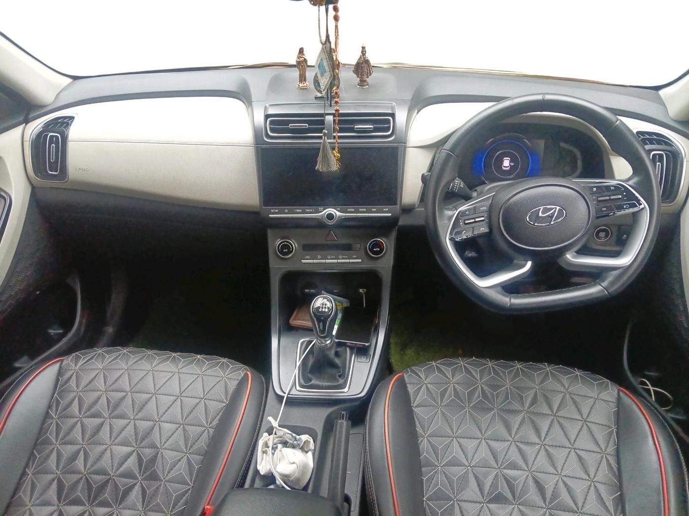 2022 Hyundai Creta SX 1.5 DIESEL, Diesel, Manual, 1,25,771 km, interior