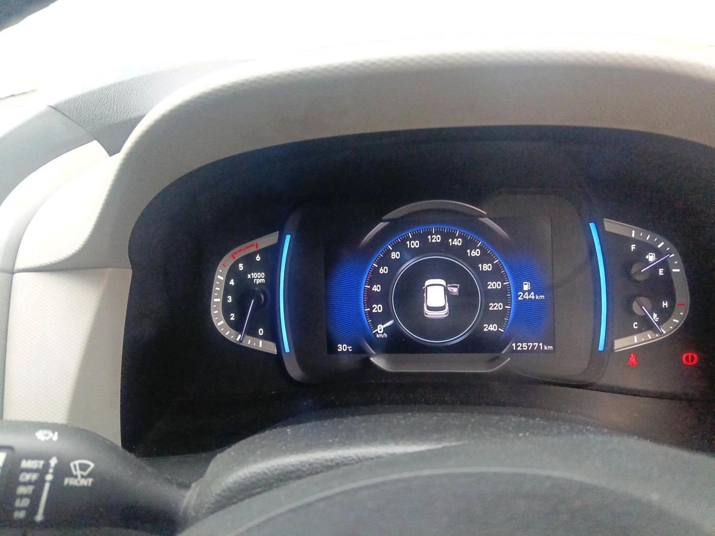 2022 Hyundai Creta SX 1.5 DIESEL, Diesel, Manual, 1,25,771 km, interior