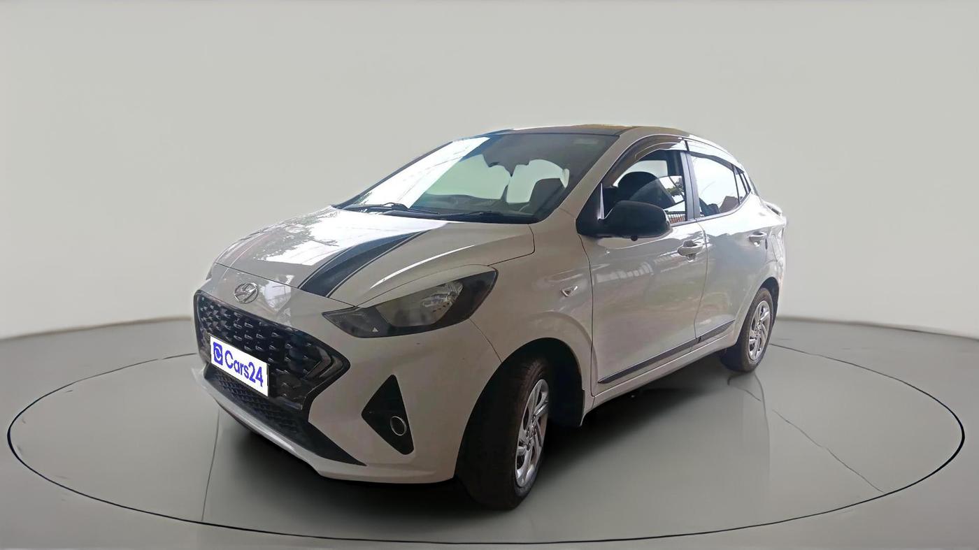 2022 Hyundai AURA S 1.2 CNG, CNG, Manual, 85,171 km, exterior