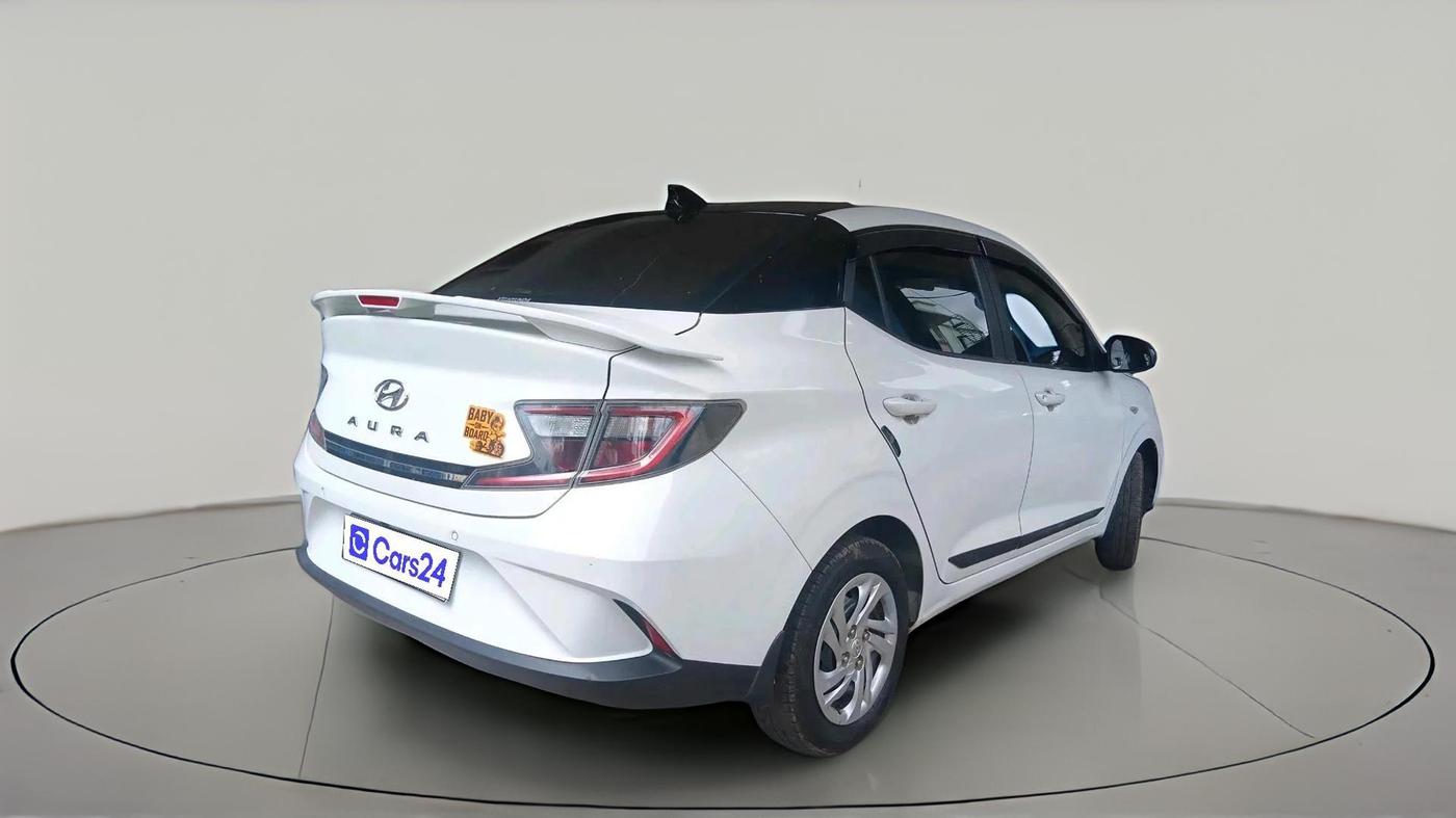 2022 Hyundai AURA S 1.2 CNG, CNG, Manual, 85,171 km, exterior