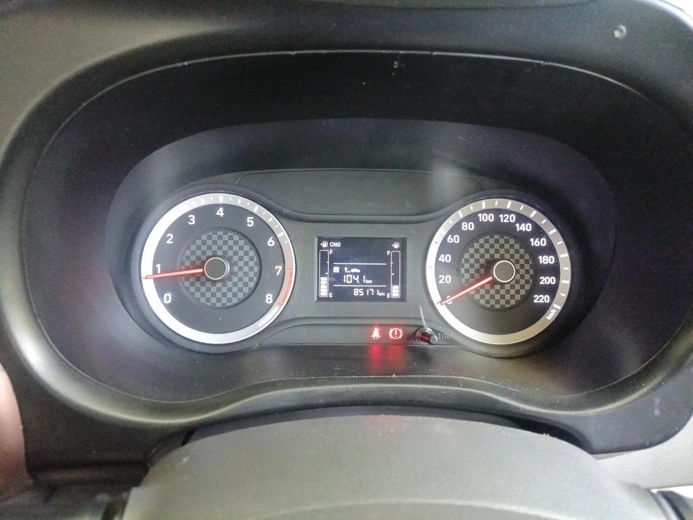 2022 Hyundai AURA S 1.2 CNG, CNG, Manual, 85,171 km, interior