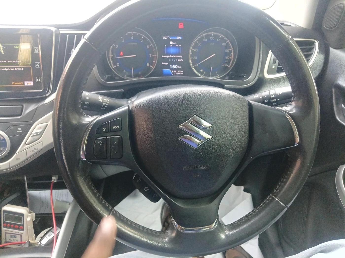 2017 Maruti Baleno ALPHA PETROL 1.2, Petrol, Manual, 77,048 km, interior