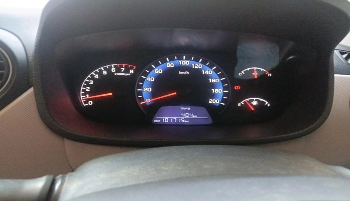 2016 Hyundai Xcent SX 1.2, Petrol, Manual, 1,01,715 km, interior