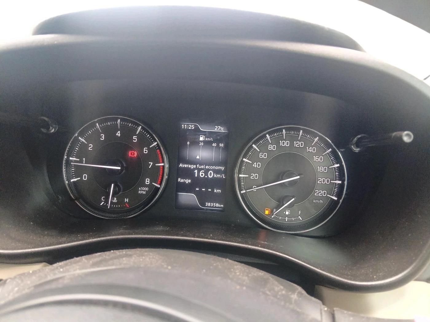 2023 Toyota Glanza V, Petrol, Manual, 38,358 km, interior
