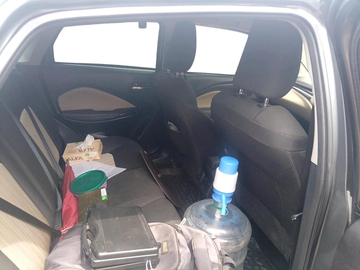 2023 Toyota Glanza V, Petrol, Manual, 38,358 km, interior