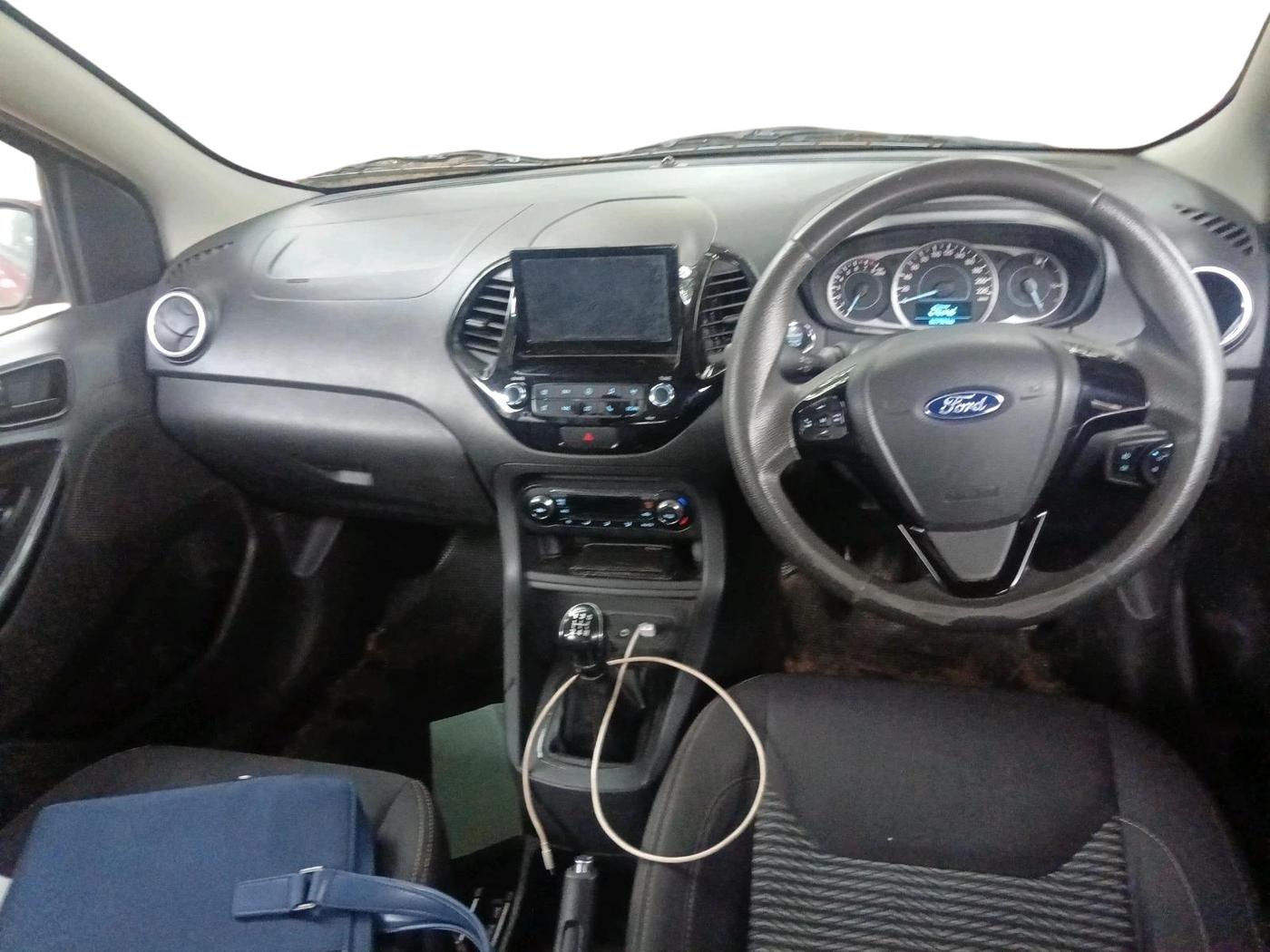 2019 Ford New Figo TITANIUM 1.2 PETROL MT, Petrol, Manual, 63,798 km, interior