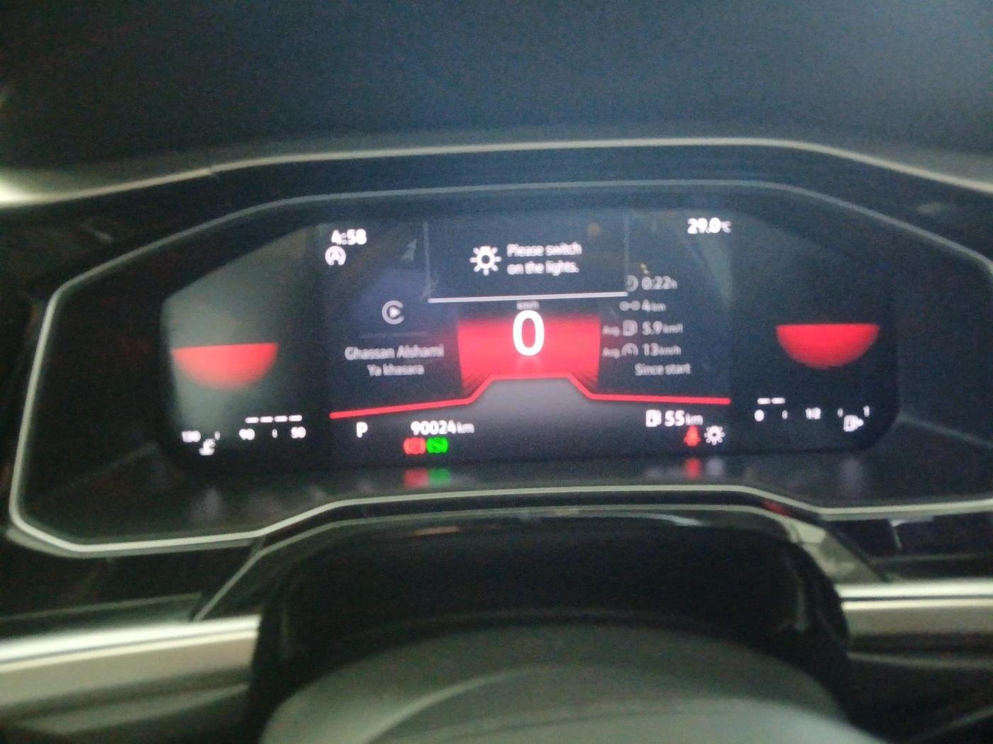 2023 Volkswagen VIRTUS TOPLINE TSI 1.0 AT, Petrol, Automatic, 90,024 km, interior