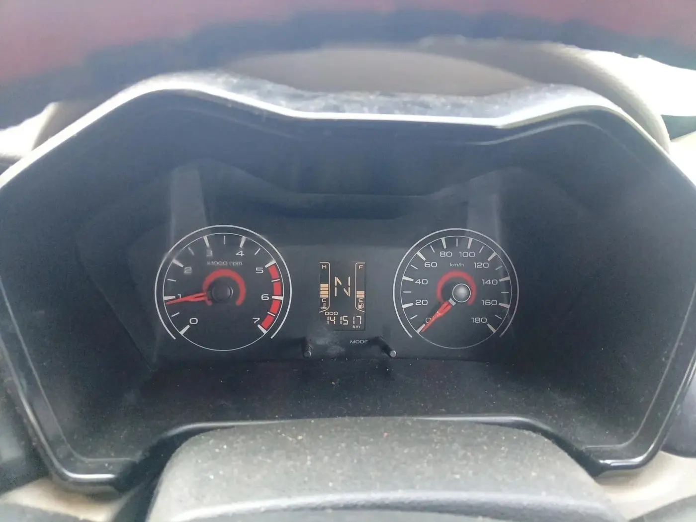 2017 Mahindra Kuv100 K2 D 6 STR, Diesel, Manual, 1,41,517 km, interior