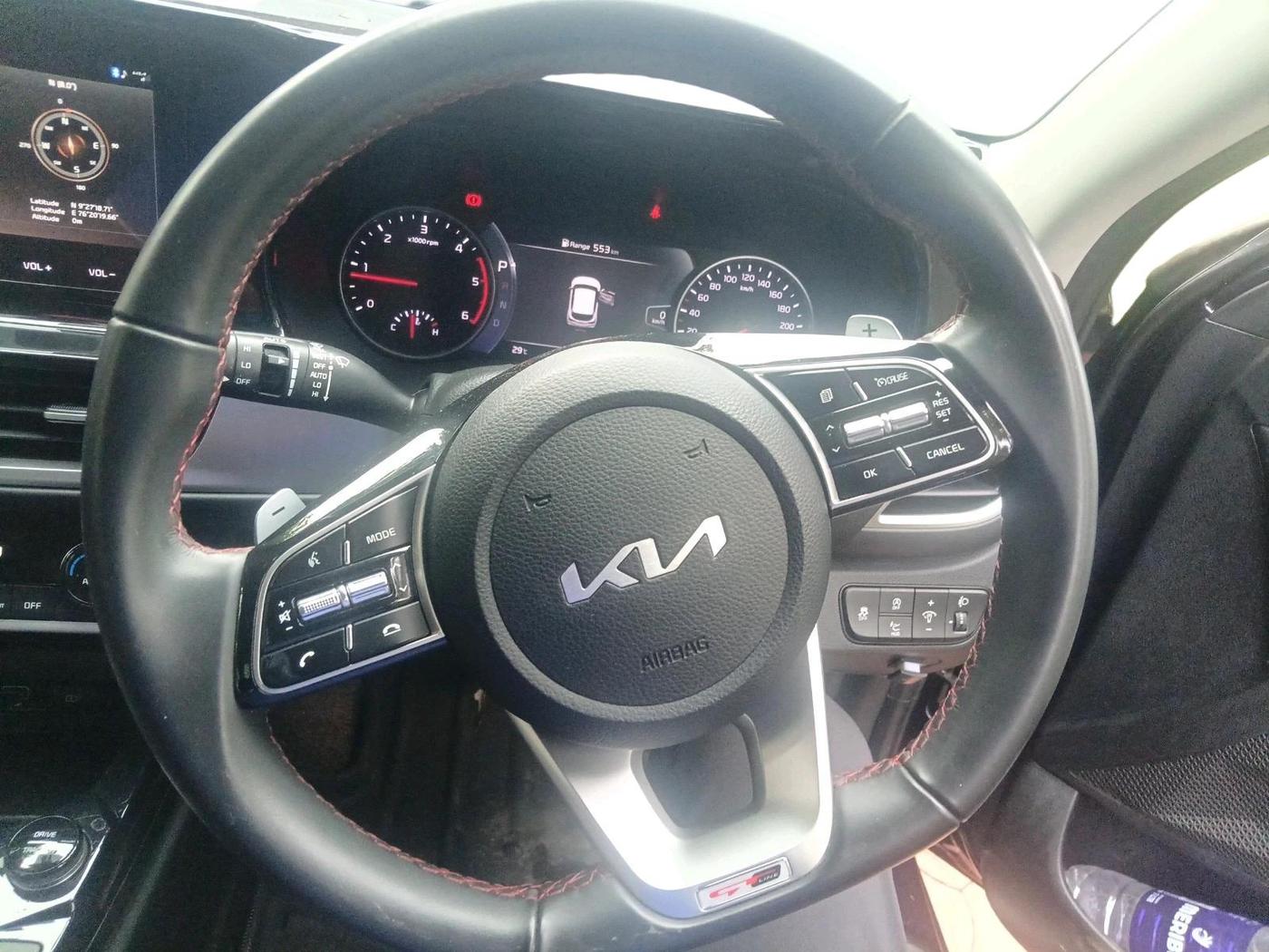 2023 KIA SELTOS GTX PLUS 1.5 DIESEL AT, Diesel, Automatic, 17,338 km, interior