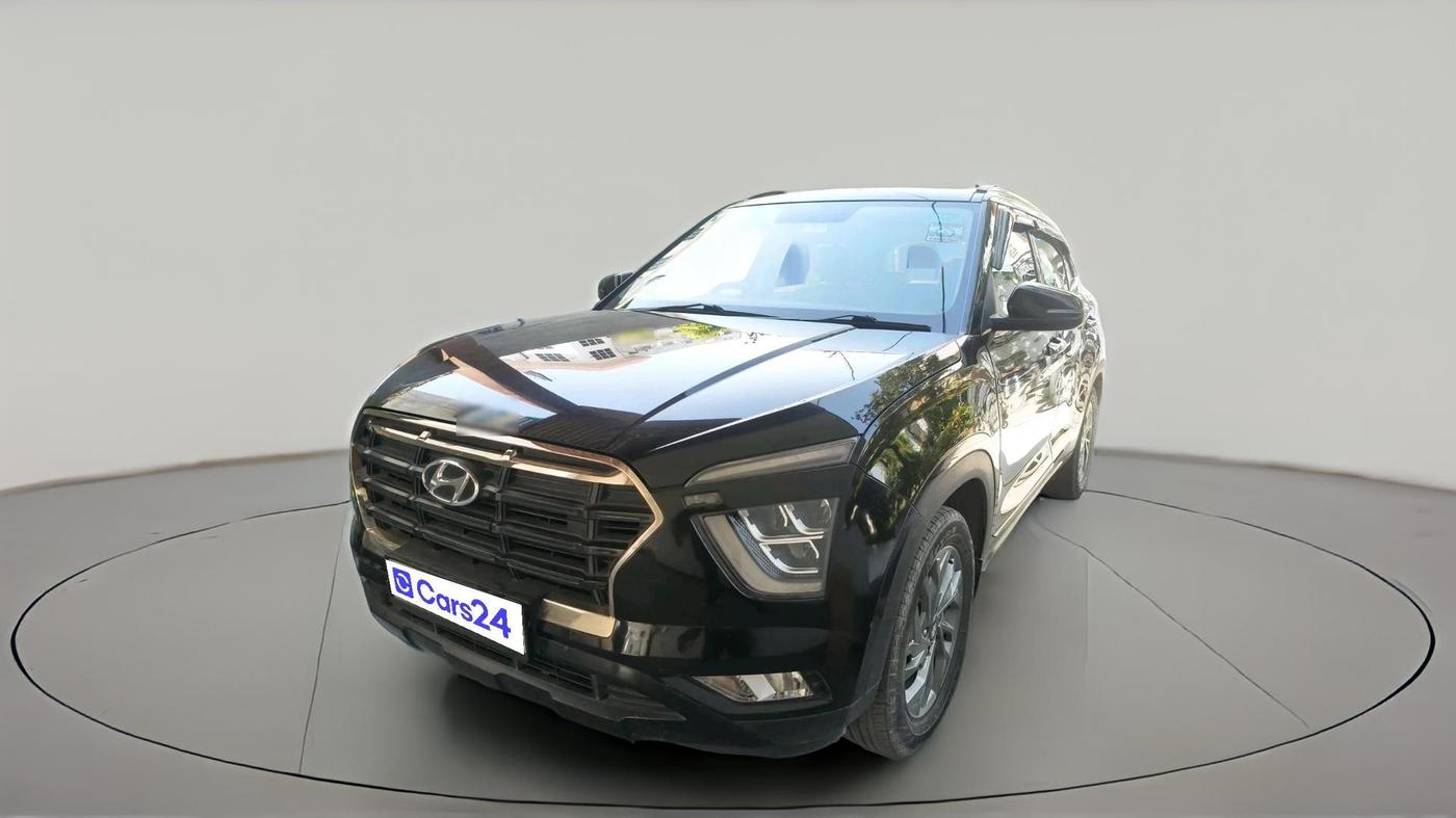2021 Hyundai Creta SX (O) 1.4 TURBO DCT, Petrol, Automatic, 27,572 km, exterior