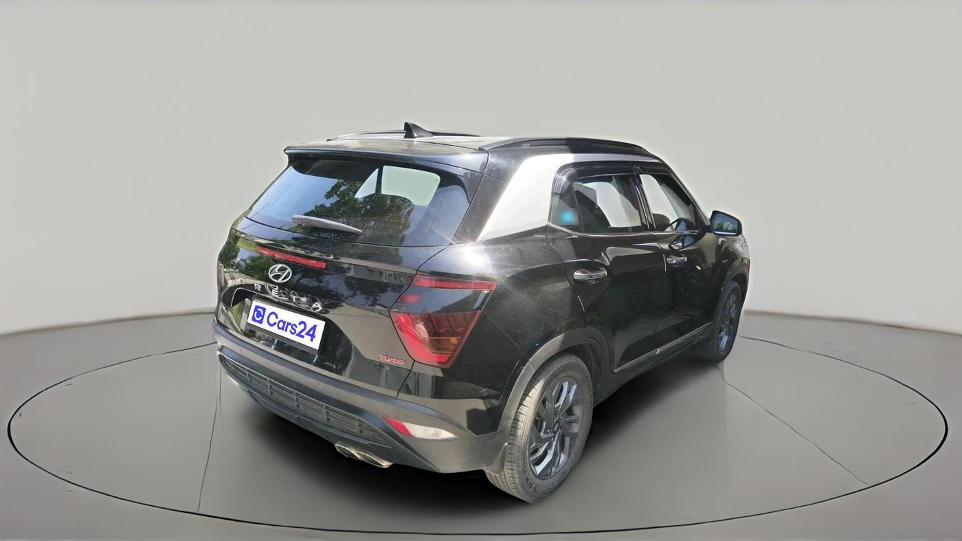 2021 Hyundai Creta SX (O) 1.4 TURBO DCT, Petrol, Automatic, 27,572 km, exterior