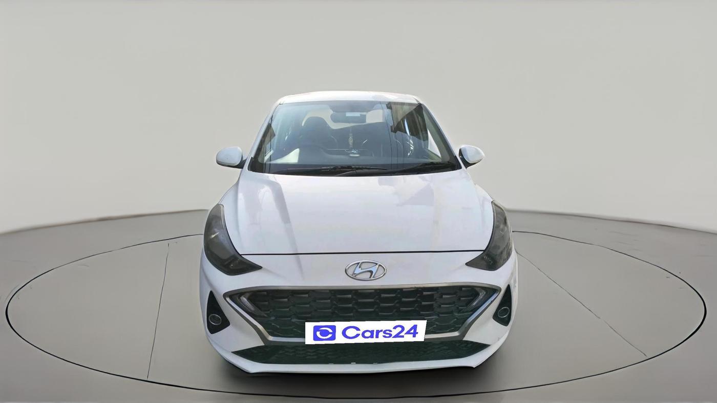 2021 Hyundai AURA SX 1.2, CNG, Manual, 99,909 km, exterior