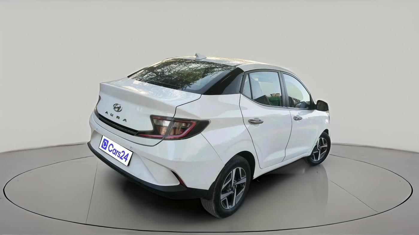 2021 Hyundai AURA SX 1.2, CNG, Manual, 99,909 km, exterior