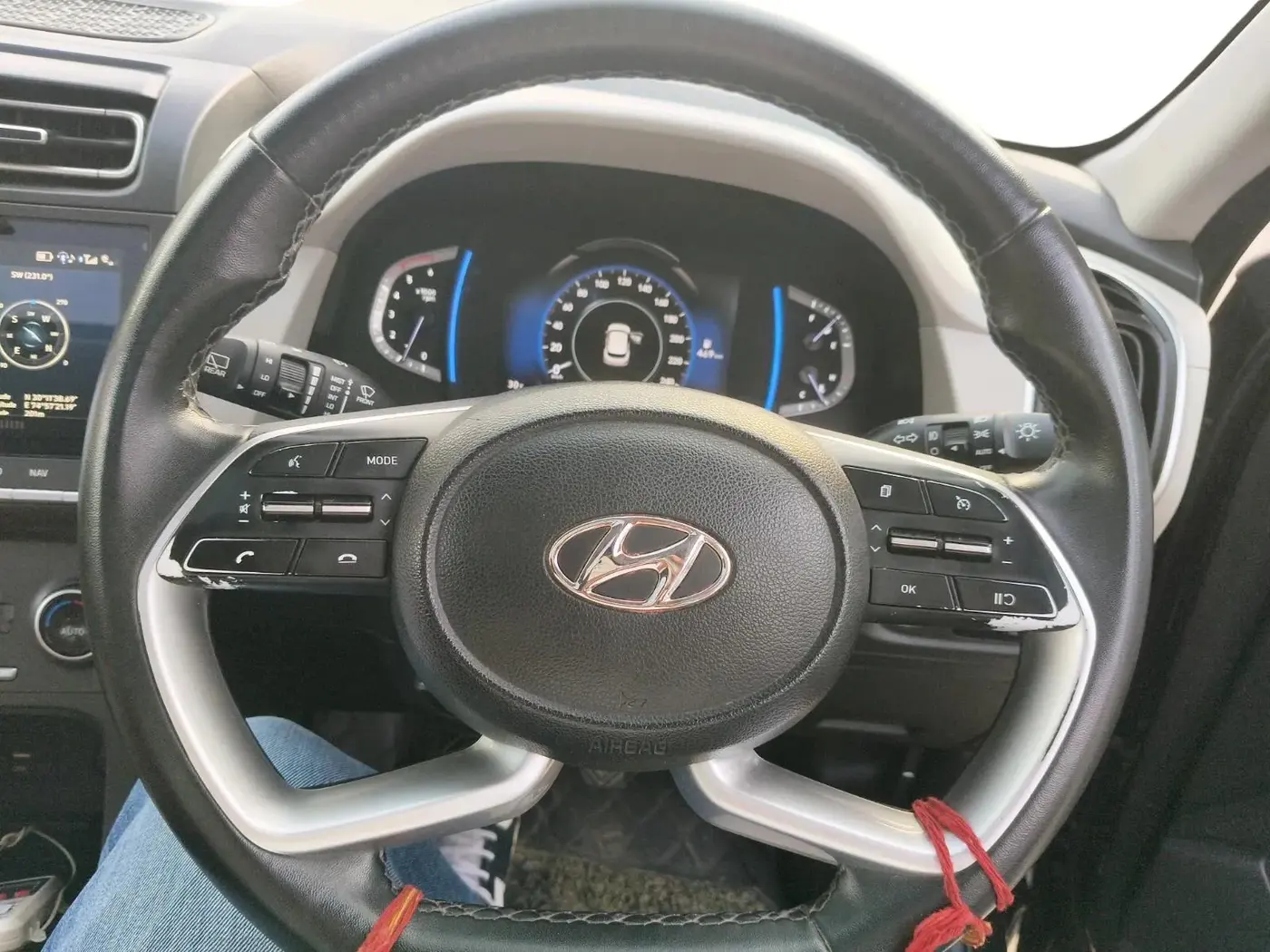 2022 Hyundai Creta SX (O) 1.5 DIESEL, Diesel, Manual, 89,416 km, interior