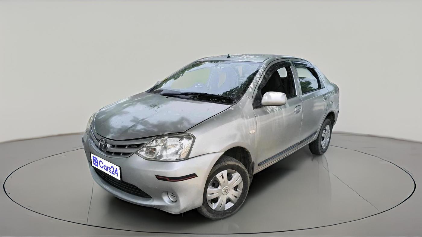 2011 Toyota Etios G, Petrol, Manual, 1,08,682 km, exterior