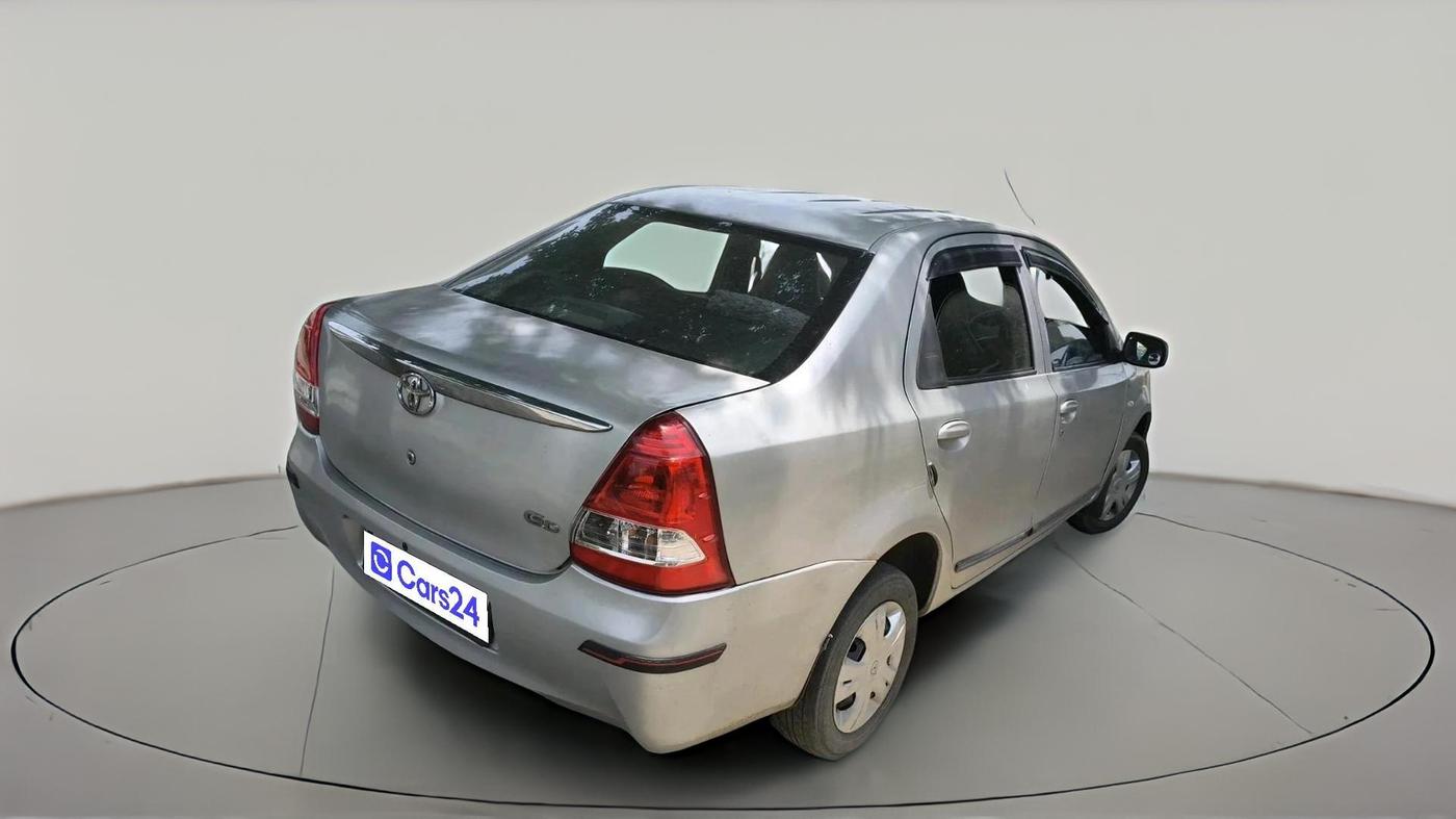 2011 Toyota Etios G, Petrol, Manual, 1,08,682 km, exterior