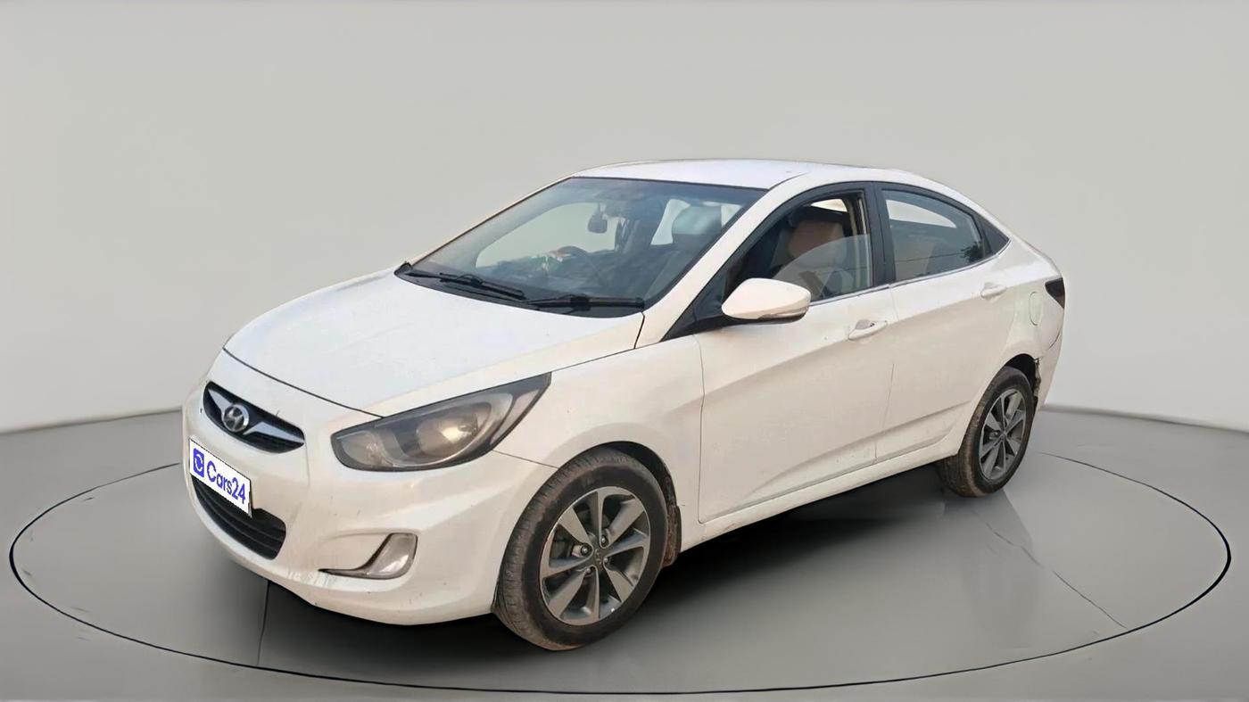 2012 Hyundai Verna FLUIDIC 1.4 CRDI EX, Diesel, Manual, 1,29,795 km, exterior