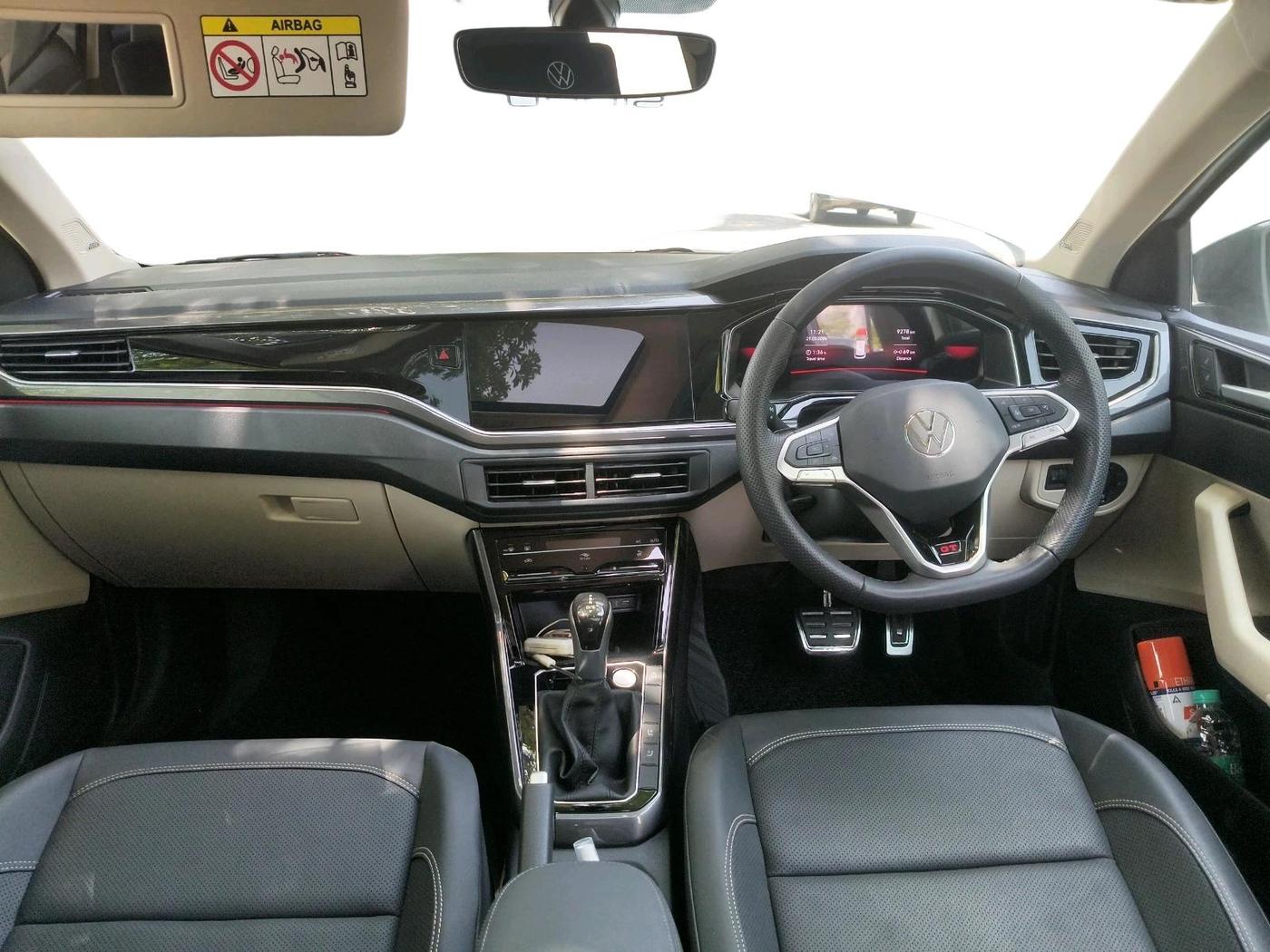 2025 Volkswagen VIRTUS GT PLUS TSI 1.5 EVO DSG, Petrol, Automatic, 9,278 km, interior