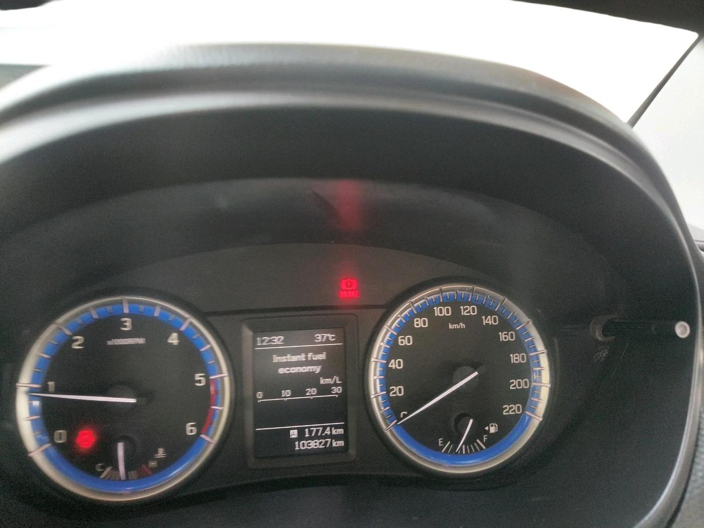 2015 Maruti S Cross ZETA 1.3, Diesel, Manual, 1,03,827 km, interior