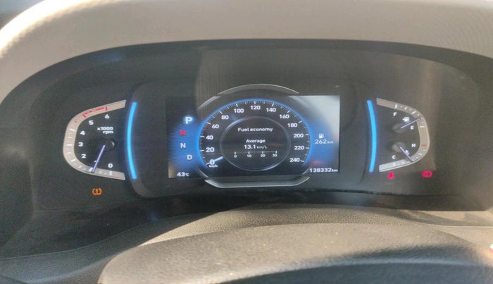 2021 Hyundai Creta SX (O) AT 1.5 DIESEL, Diesel, Automatic, 1,38,332 km, interior