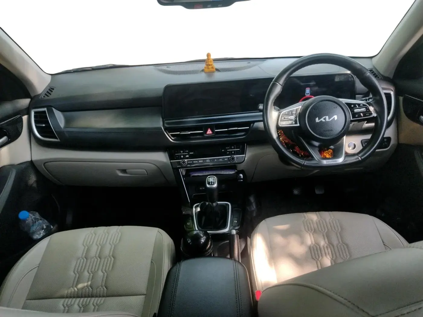2023 KIA SELTOS HTX 1.5 DIESEL IMT, Diesel, Manual, 77,136 km, interior