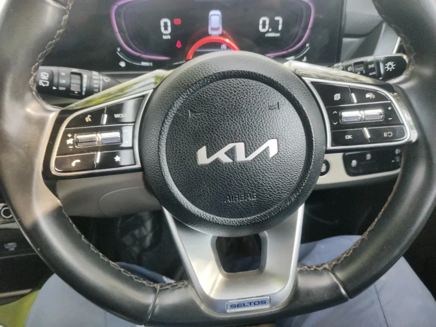 2023 KIA SELTOS HTX 1.5 DIESEL IMT, Diesel, Manual, 77,136 km, interior