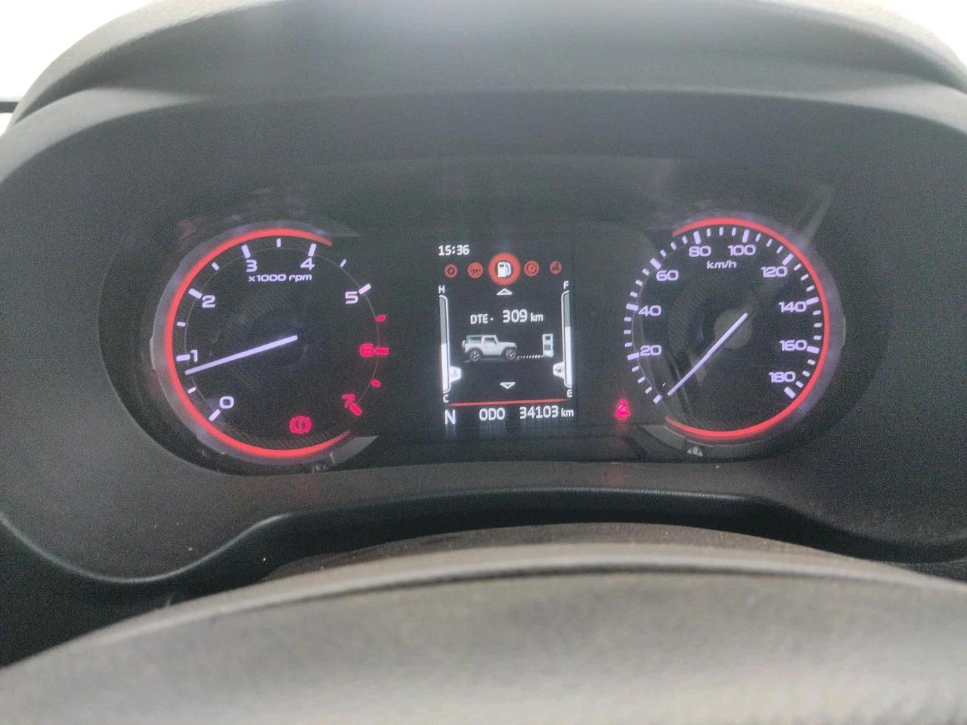 2022 Mahindra Thar LX HT PETROL 4WD MT, Petrol, Manual, 34,103 km, interior