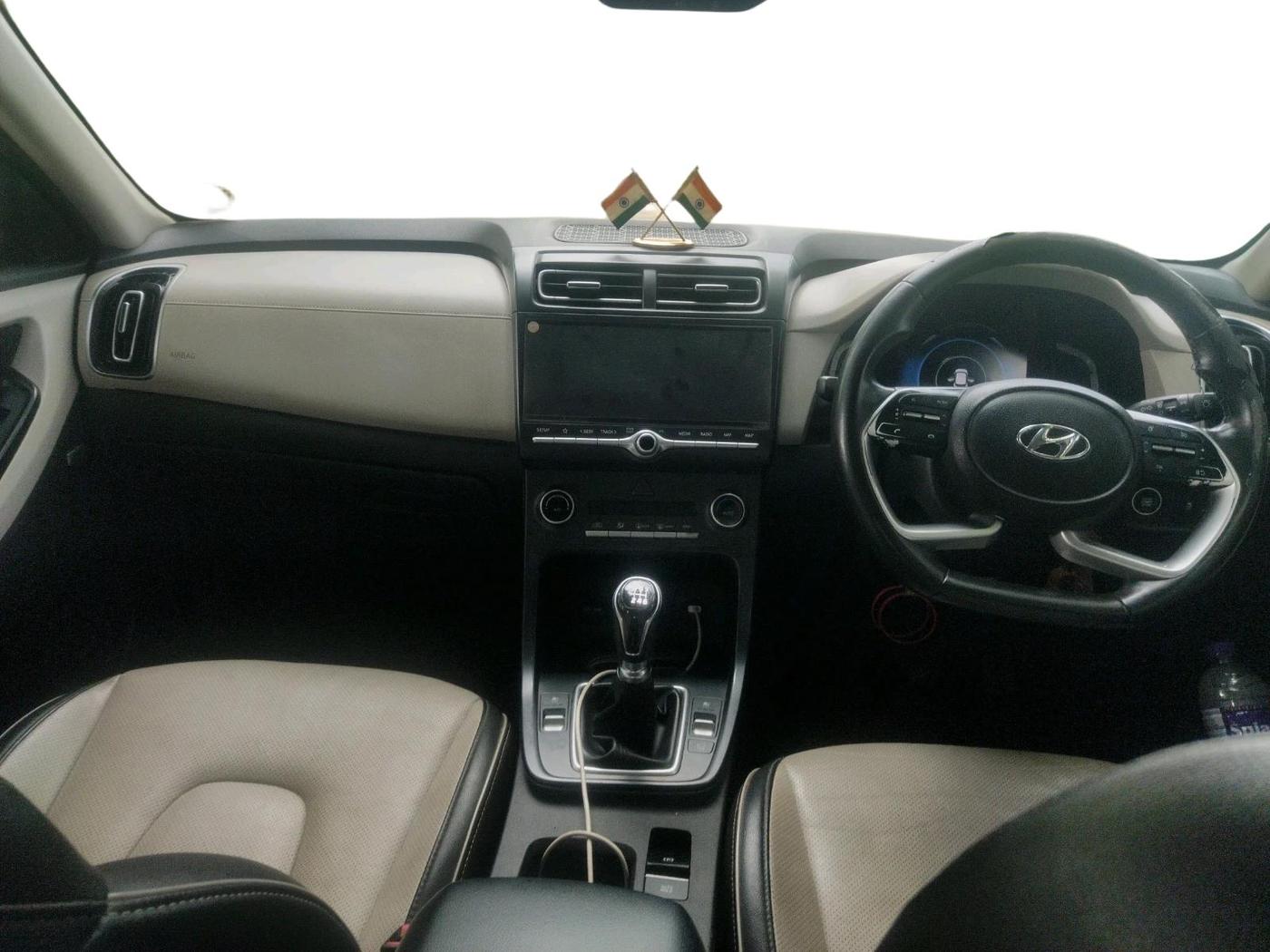2022 Hyundai Creta SX (O) 1.5 DIESEL, Diesel, Manual, 1,27,125 km, interior