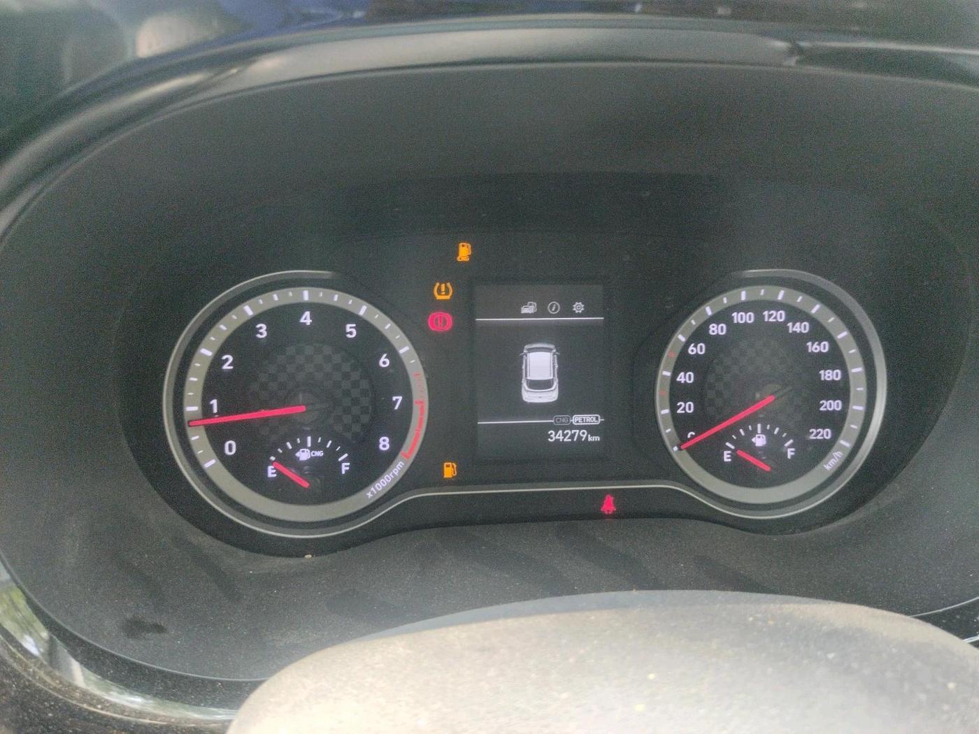 2025 Hyundai GRAND I10 NIOS Sportz 1.2 HY-CNG Duo, CNG, Manual, 34,281 km, interior