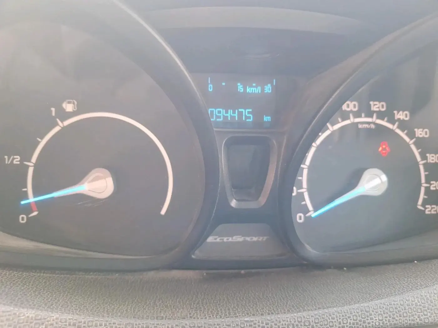 2017 Ford Ecosport AMBIENTE 1.5L DIESEL, Diesel, Manual, 94,475 km, interior