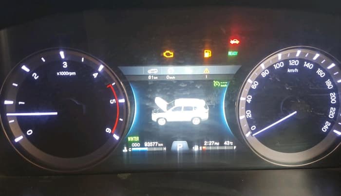 2019 Mahindra ALTURAS G4 4WD AT, Diesel, Automatic, 93,577 km, interior