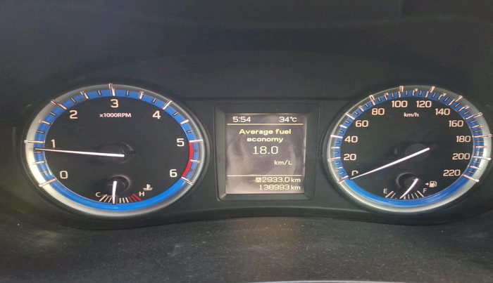 2016 Maruti S Cross SIGMA 1.3, Diesel, Manual, 1,38,993 km, interior