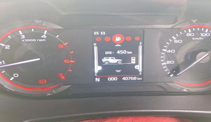 2024 Mahindra Thar LX D HT 2WD MT, Diesel, Manual, 40,768 km, interior