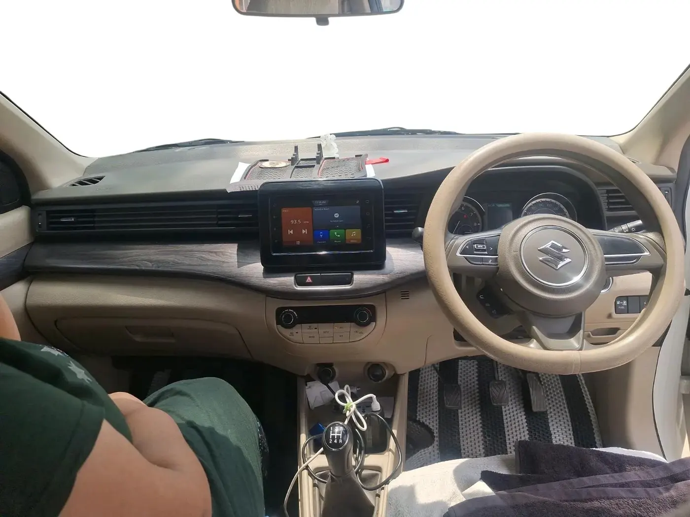 2023 Maruti Ertiga ZXI (O) CNG, CNG, Manual, 85,655 km, interior