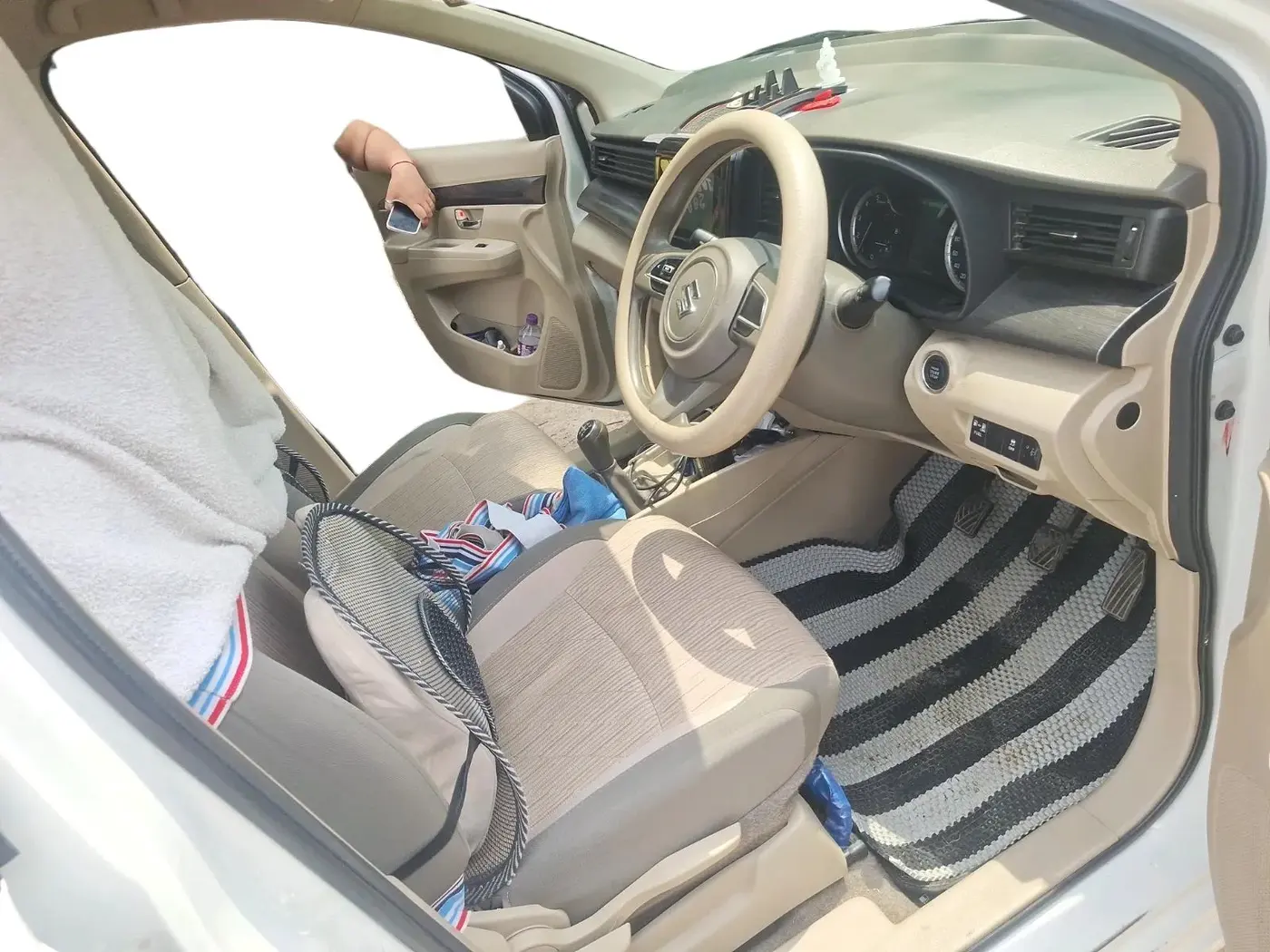 2023 Maruti Ertiga ZXI (O) CNG, CNG, Manual, 85,655 km, interior