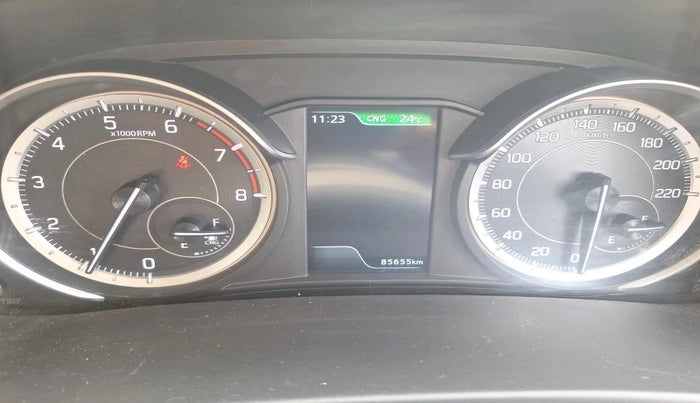 2023 Maruti Ertiga ZXI (O) CNG, CNG, Manual, 85,655 km, interior