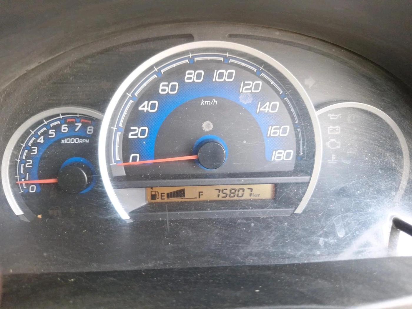 2017 Maruti Wagon R 1.0 VXI, Petrol, Manual, 75,807 km, interior