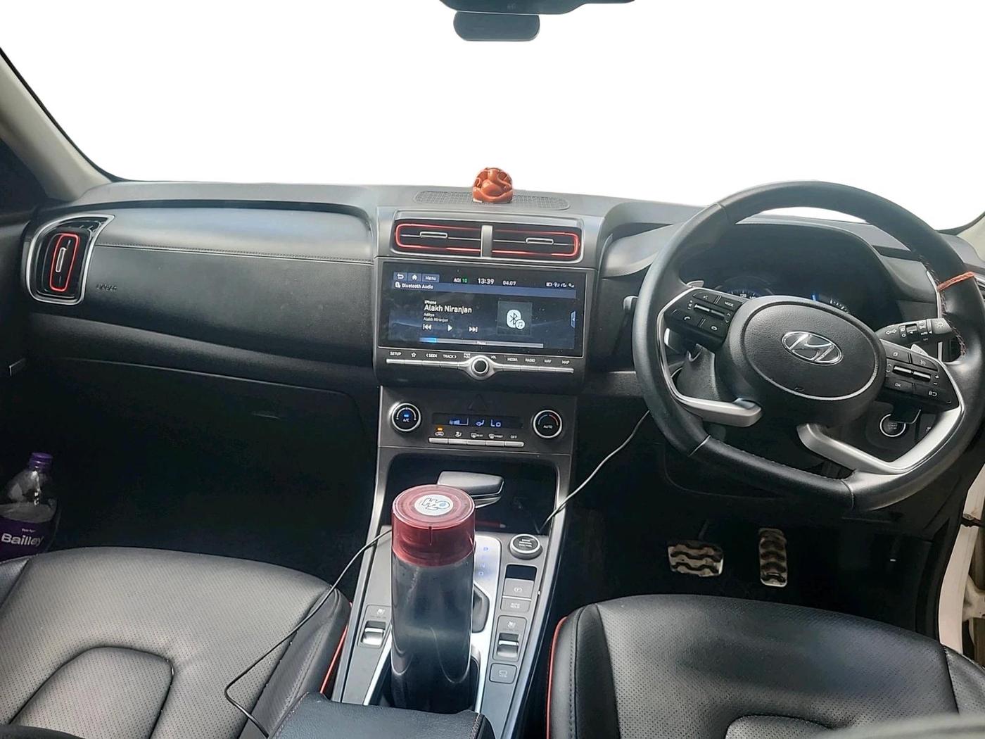 2020 Hyundai Creta SX (O) 1.4 TURBO DCT, Petrol, Automatic, 52,777 km, interior