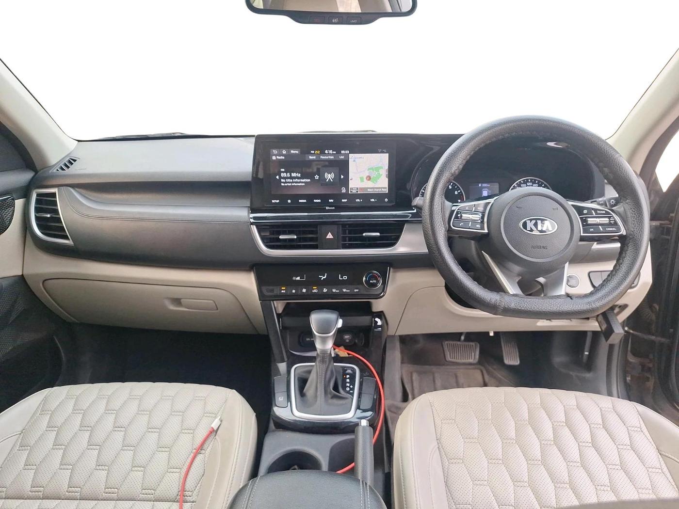 2020 KIA SELTOS HTX IVT 1.5 PETROL, Petrol, Automatic, 40,625 km, interior