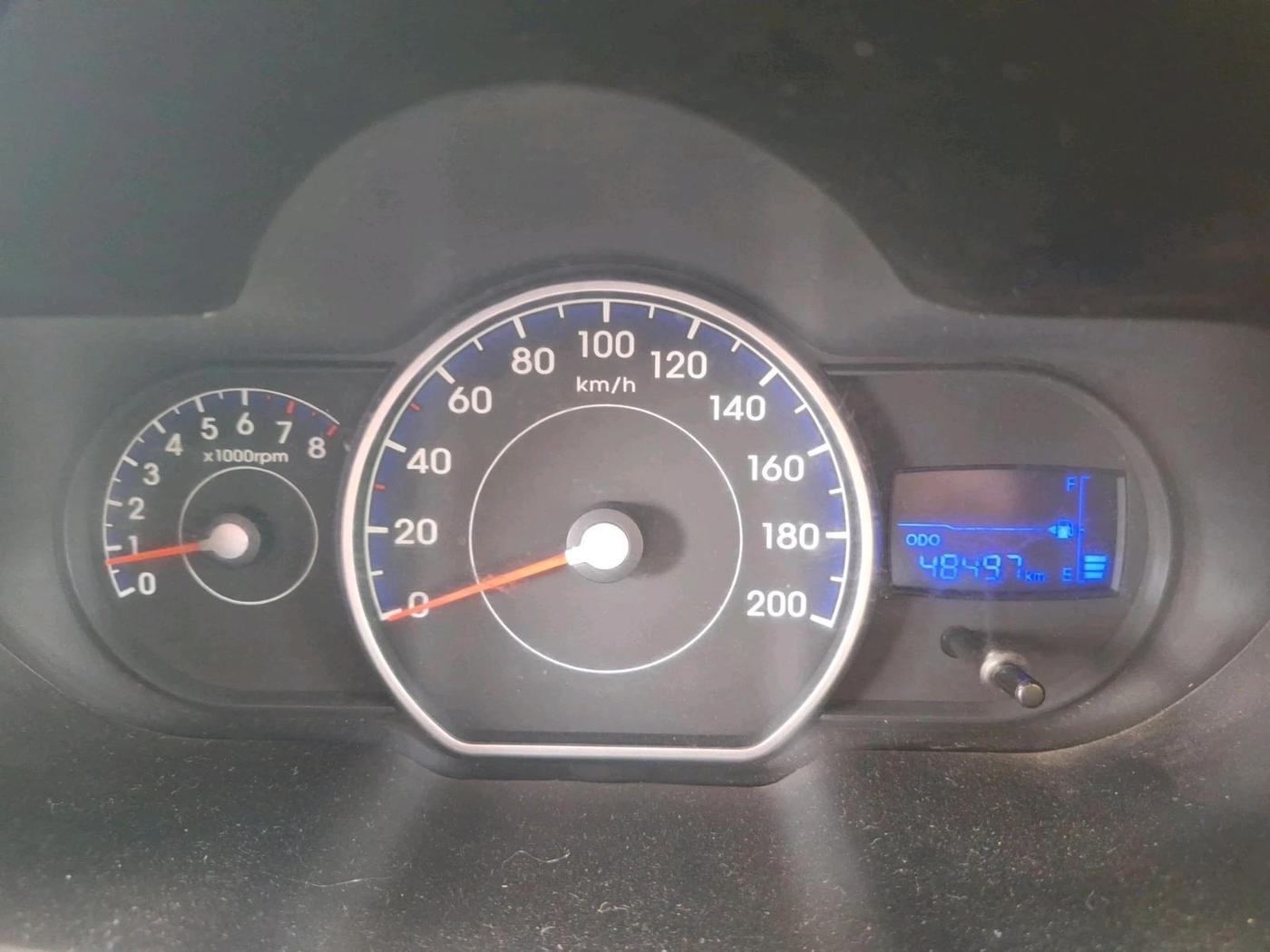 2012 Hyundai i10 SPORTZ 1.2, Petrol, Manual, 48,497 km, interior