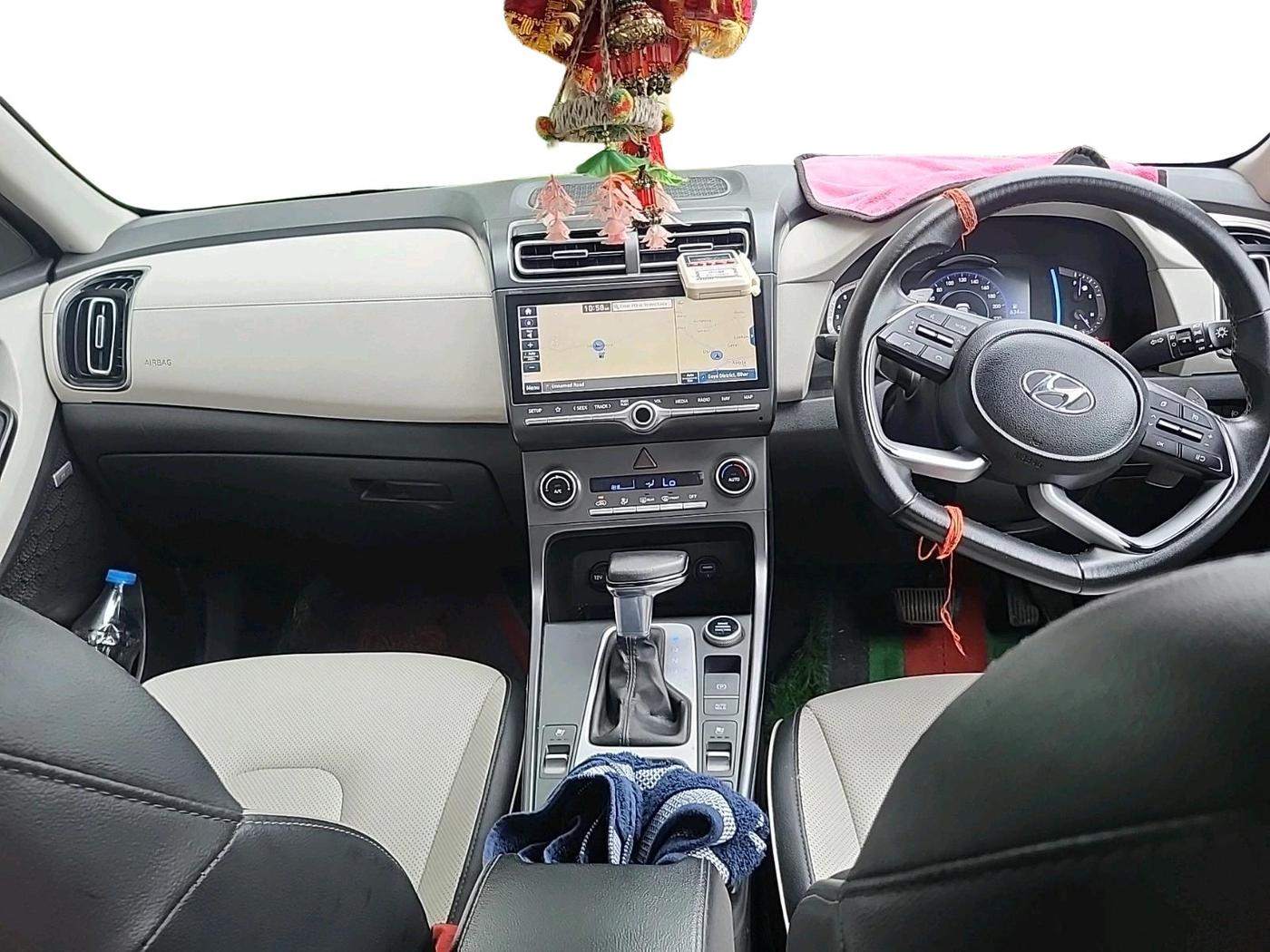 2021 Hyundai Creta SX (O) AT 1.5 DIESEL, Diesel, Automatic, 99,779 km, interior