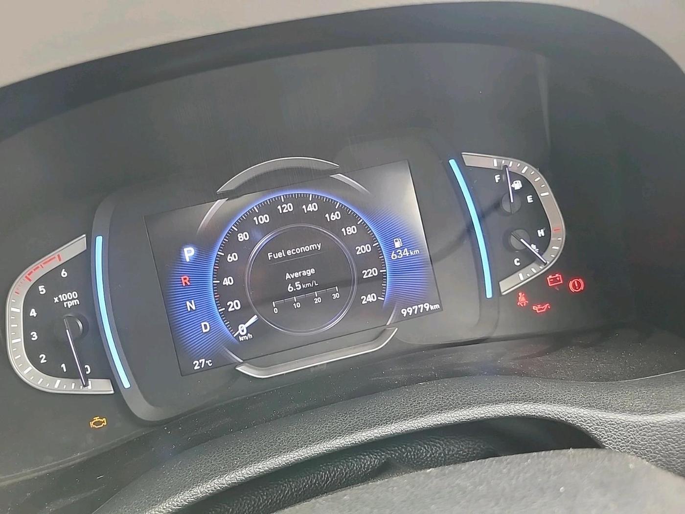 2021 Hyundai Creta SX (O) AT 1.5 DIESEL, Diesel, Automatic, 99,779 km, interior