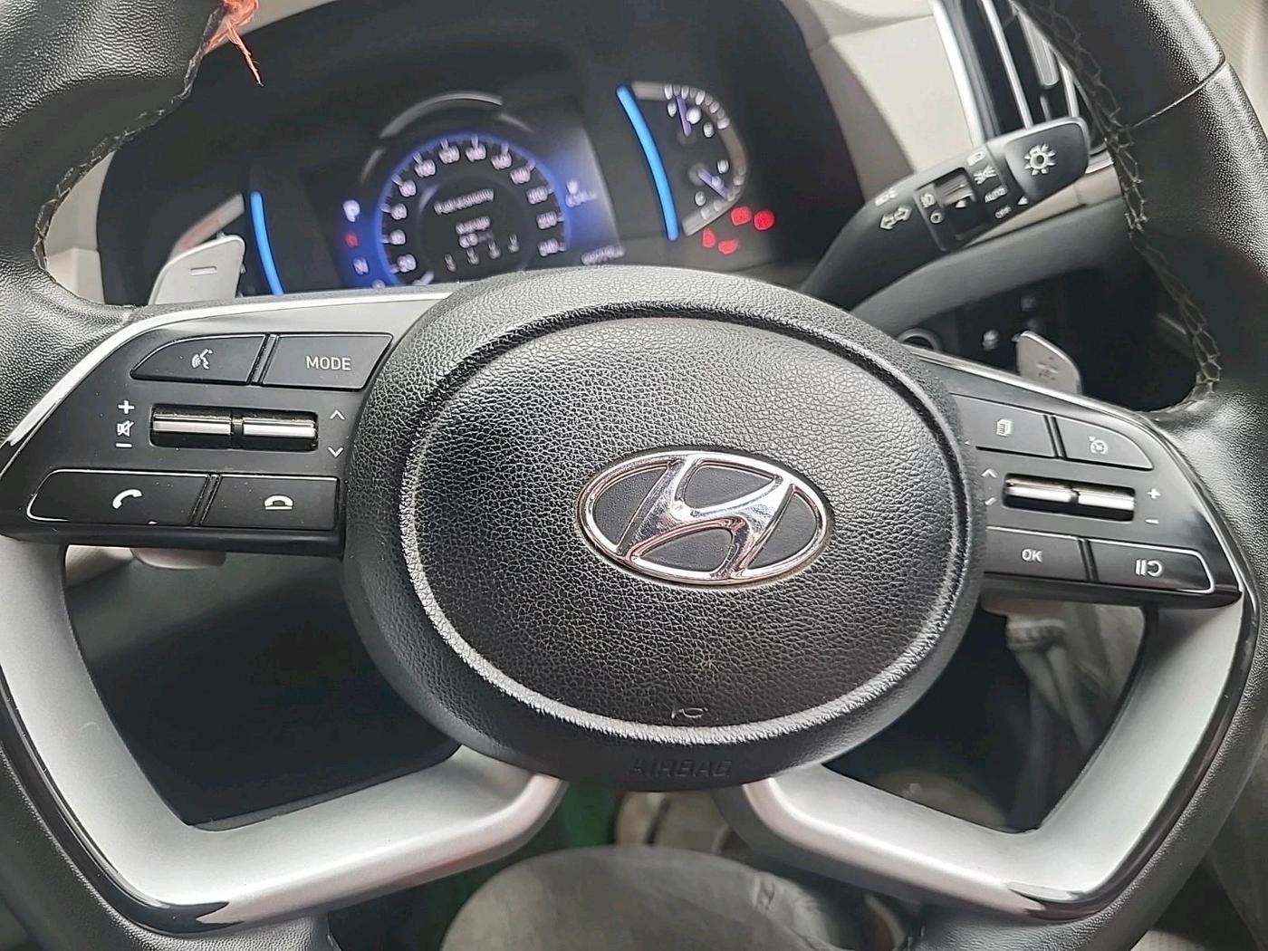 2021 Hyundai Creta SX (O) AT 1.5 DIESEL, Diesel, Automatic, 99,779 km, interior