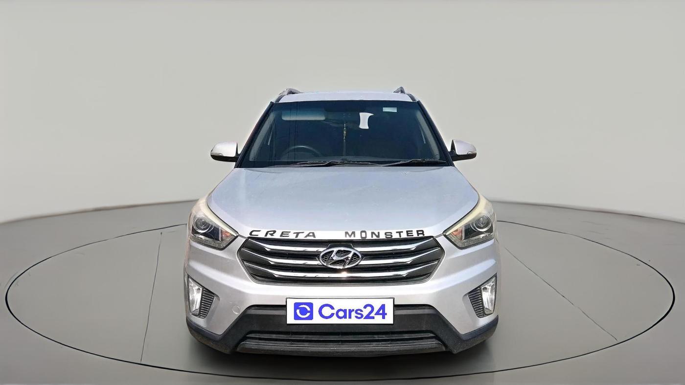 2016 Hyundai Creta SX PLUS 1.6 PETROL, Petrol, Manual, 1,25,907 km, exterior