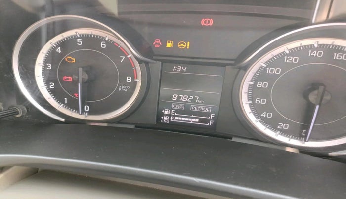 2020 Maruti Ertiga VXI CNG, CNG, Manual, 87,827 km, interior