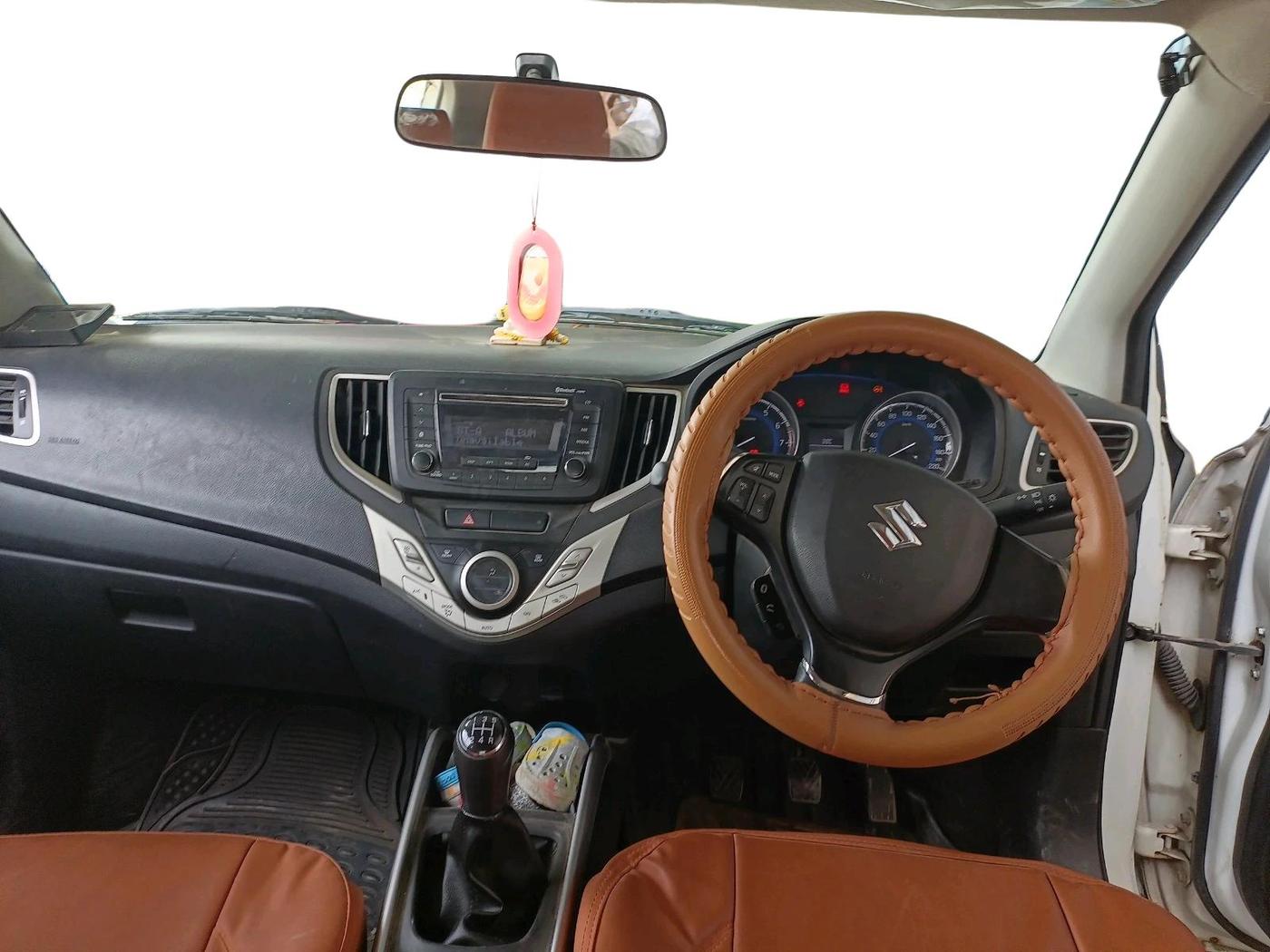 2017 Maruti Baleno DELTA PETROL 1.2, Petrol, Manual, 70,448 km, interior