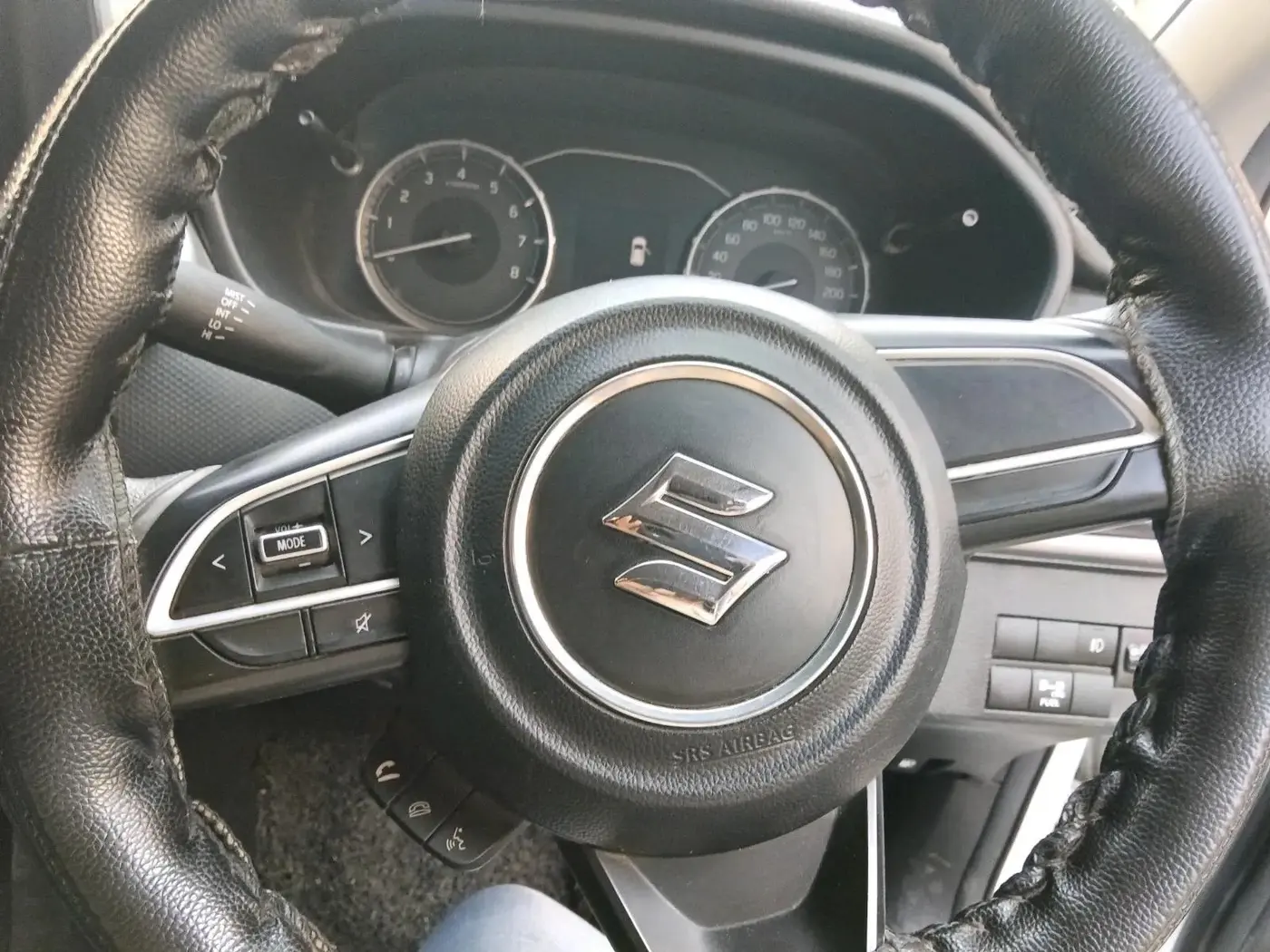 2023 Maruti BREZZA VXI S-CNG, CNG, Manual, 49,457 km, interior