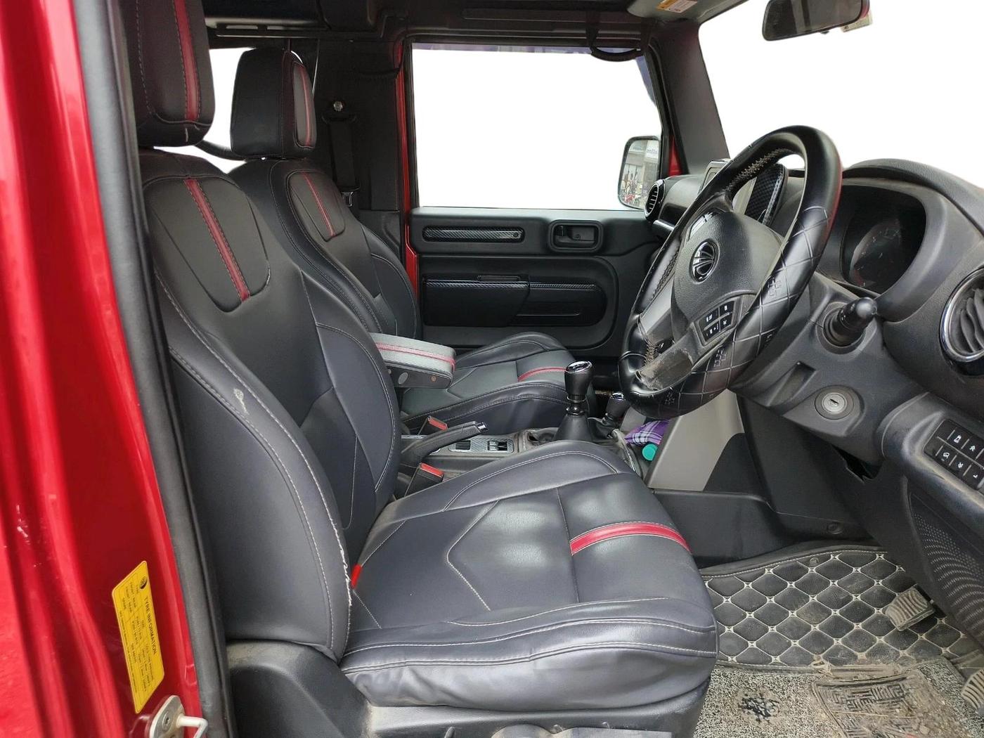 2020 Mahindra Thar LX D 4WD MT CONVERTIBLE, Diesel, Manual, 66,155 km, interior