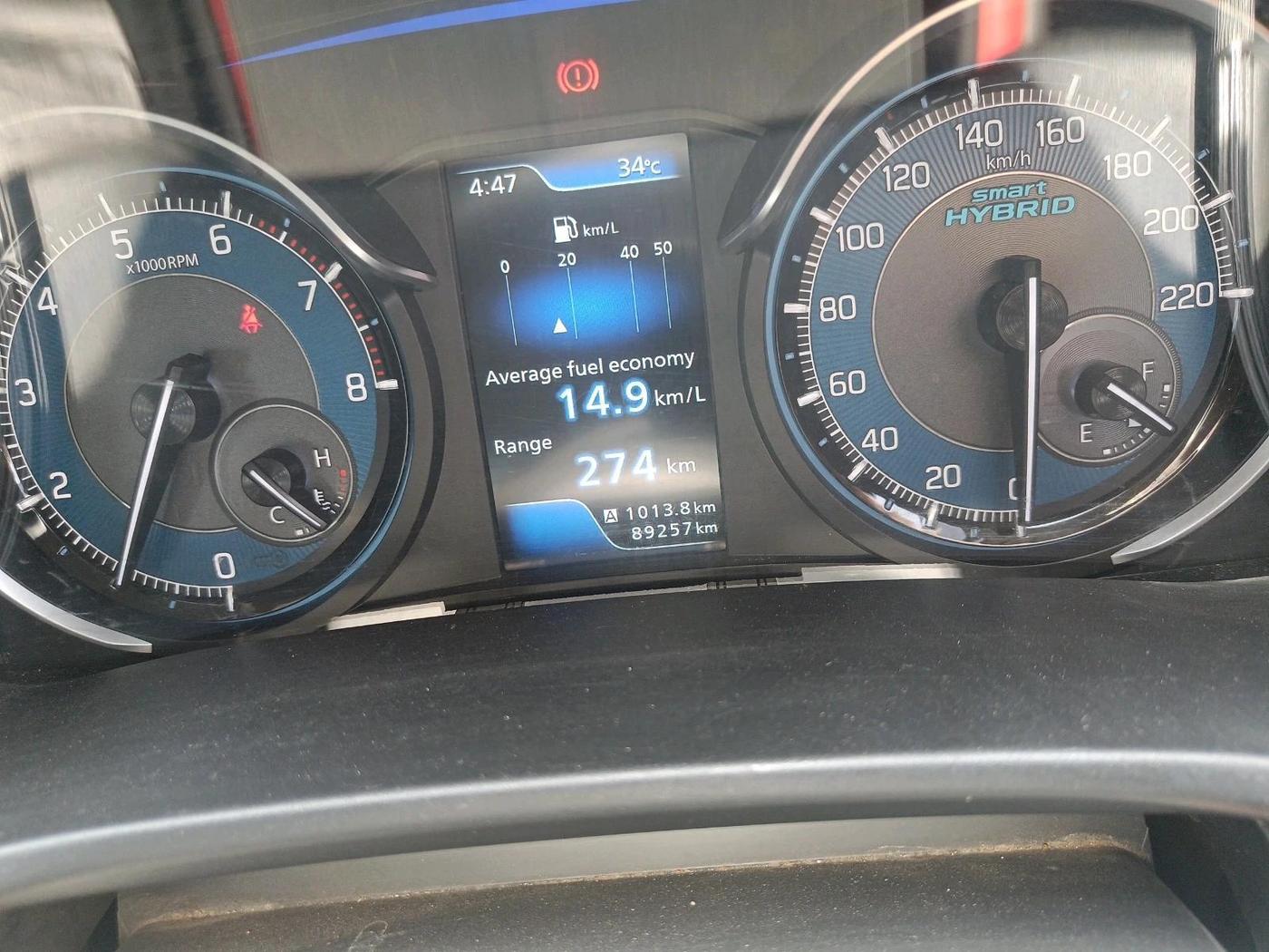 2021 Maruti XL6 ZETA MT, Petrol, Manual, 89,257 km, interior