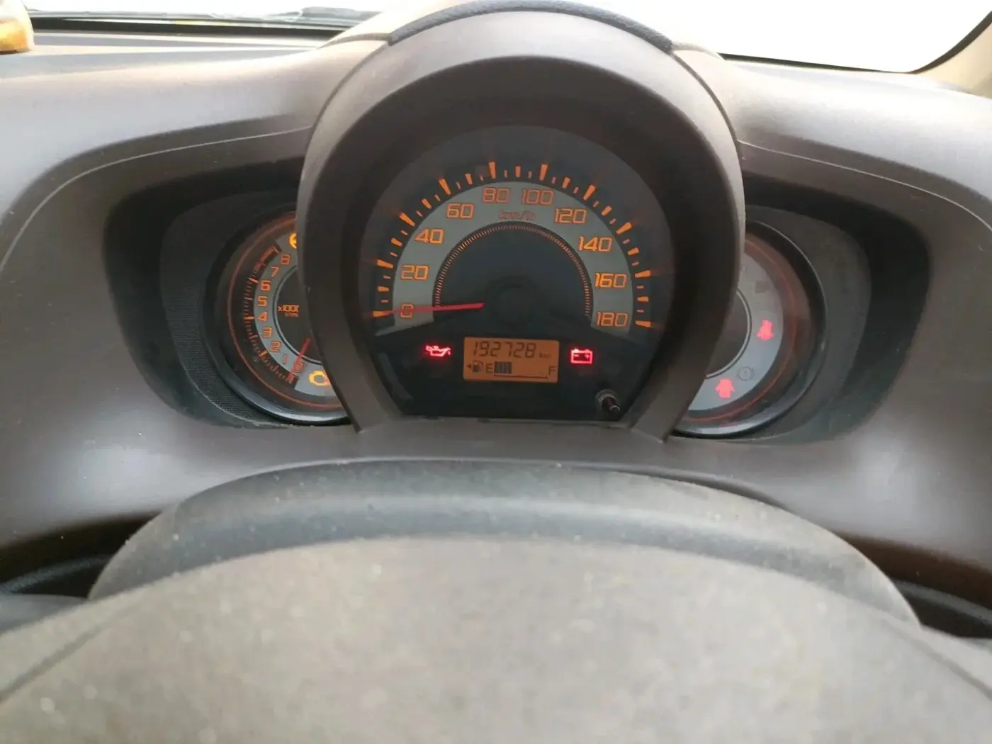 2012 Honda Brio S MT, Petrol, Manual, 1,92,728 km, interior